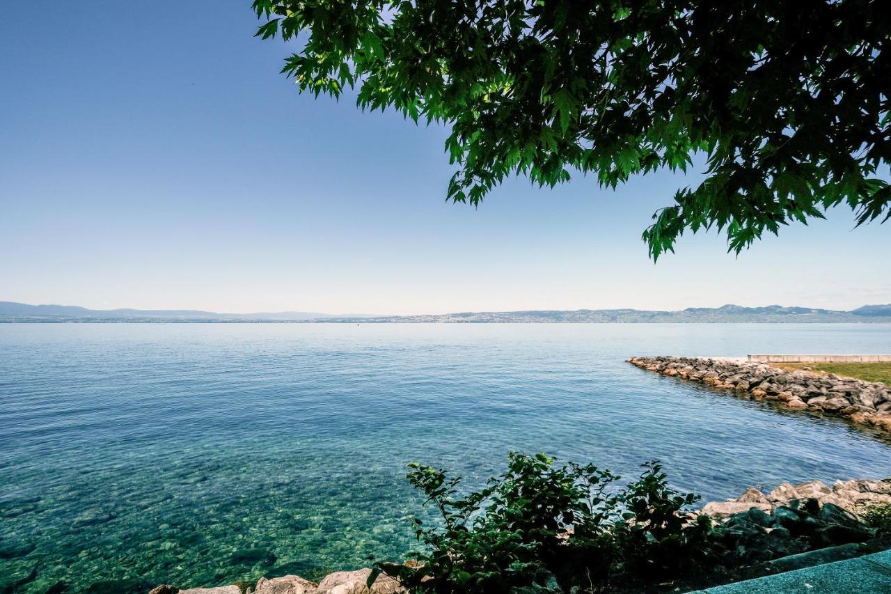 Pieds Dans L'Eau - Lac Leman - 2 Min Evian - Spacieux Neuvecelle Exterior photo